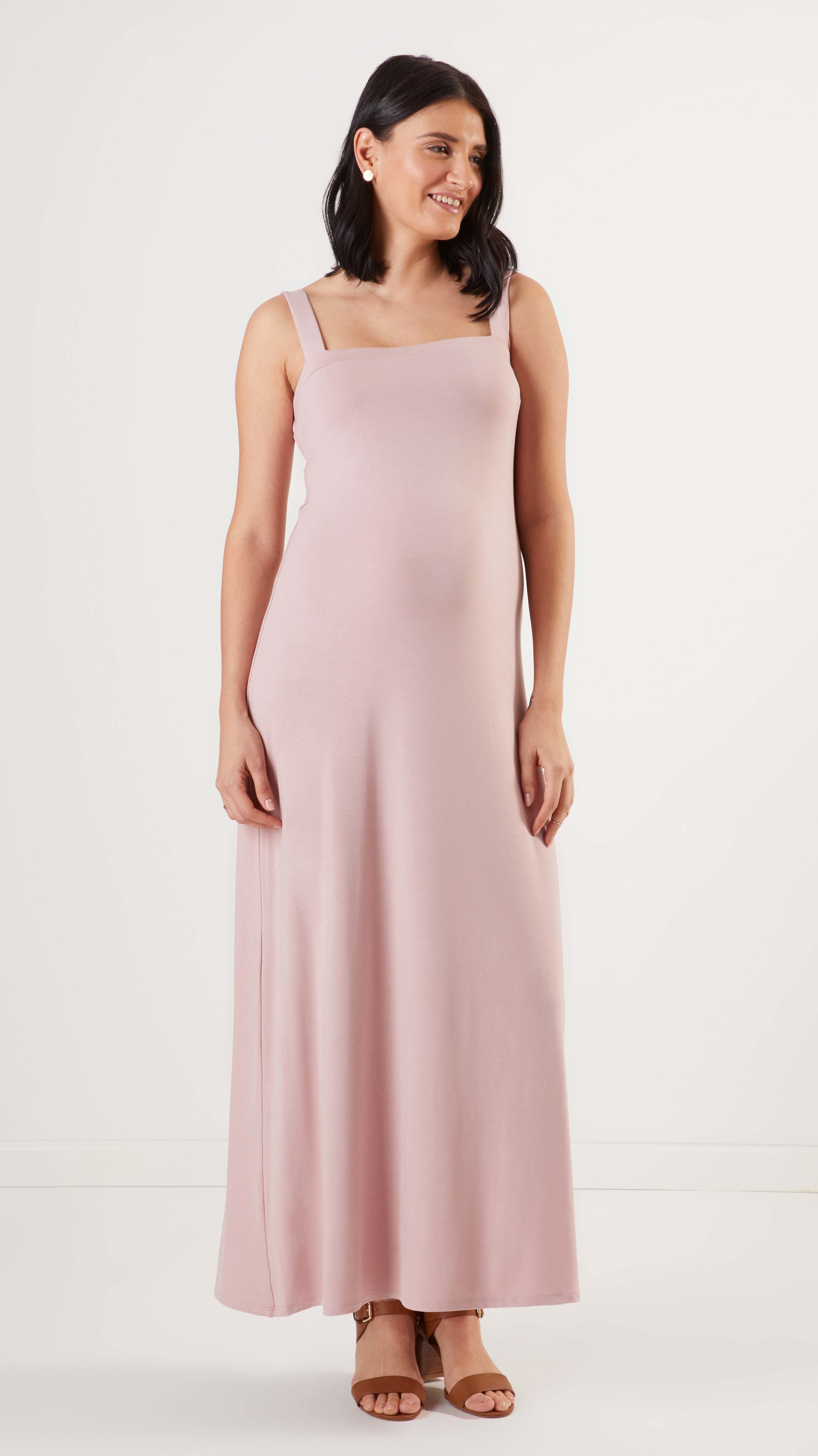 Stowaway Collection Cara Maternity Dress, Size Medium, Dusty Rose Stowaway Collection Cara Maternity Dress, Size Medium, Dusty Rose