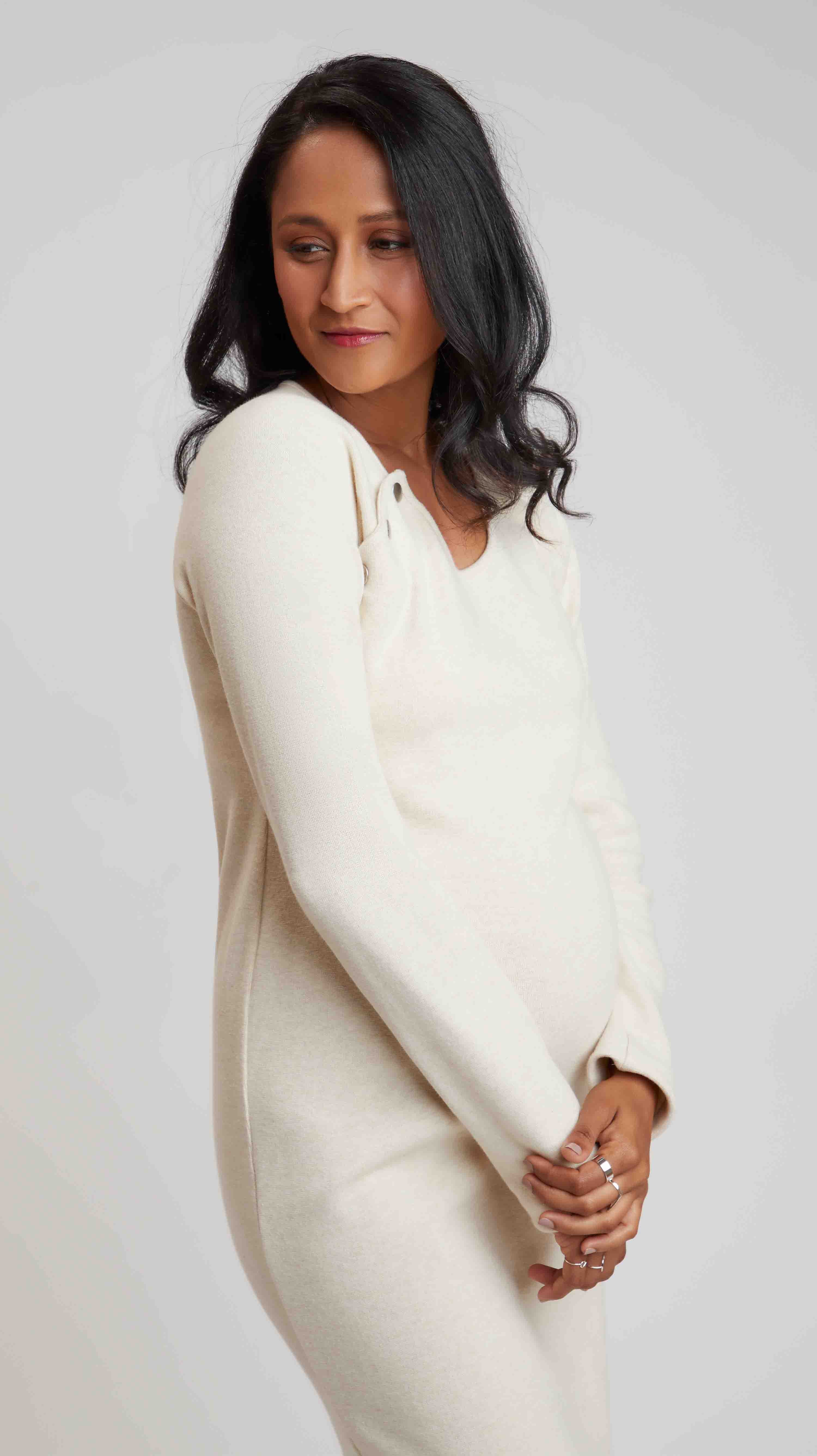 Raglan Maternity & Nursing Dress | Chic Maternity Sweater Dress Stowaway Collection Raglan Maternity & Nursing Dress | Chic Maternity Sweater Dress Stowaway Collection