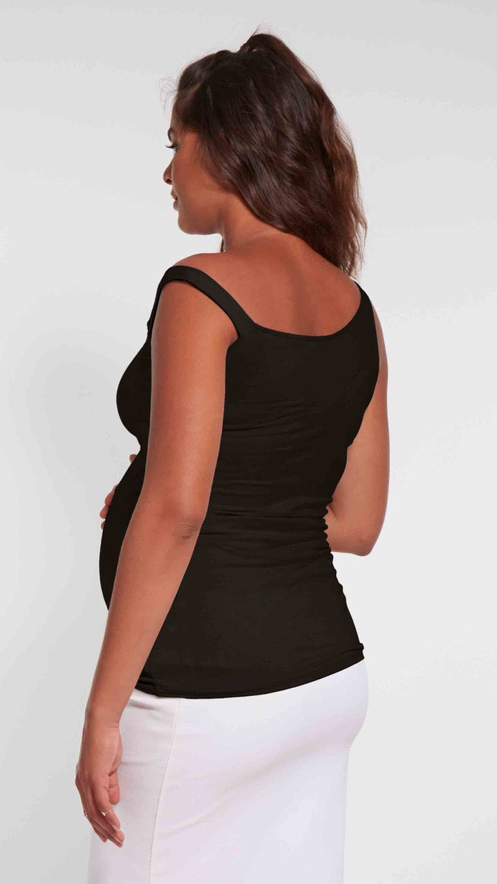 Off Shoulder Maternity Tank
