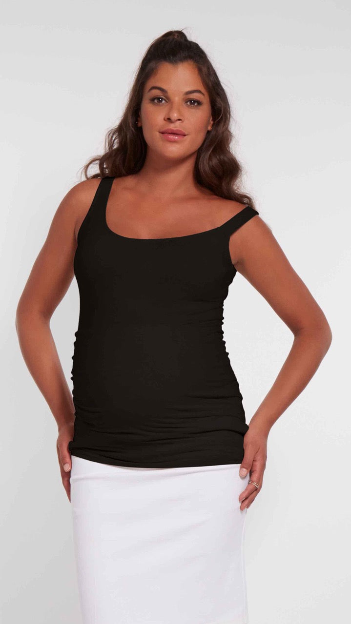 Off Shoulder Maternity Tank