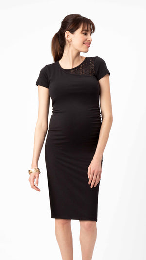 Stowaway Collection City Maternity & Nursing Dress Front