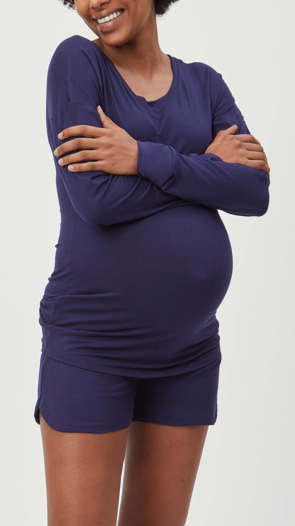 Maternity Loungewear Long Sleeve Top