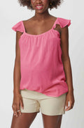 Gauze Maternity Top