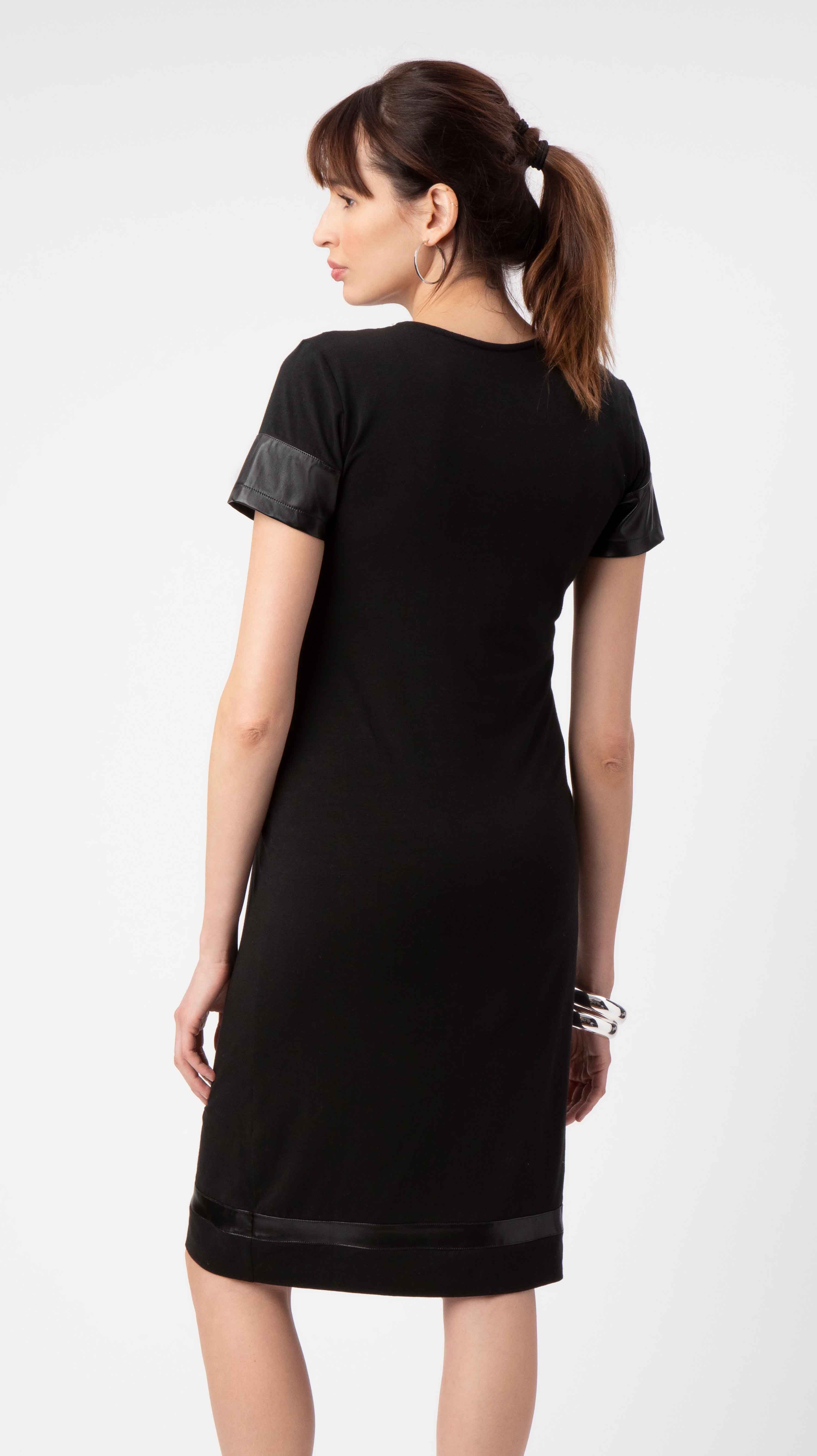 Leather & Lace Maternity Dress - S Leather & Lace Maternity Dress - S