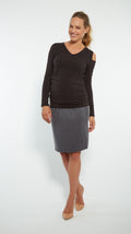Straight Maternity Skirt